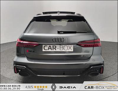 Audi Rs6 Avant Tfsi Quattro Tiptronic 600ch Cam 360 B&amp;O Webasto Soft Close 1ere Main Pas de Malus