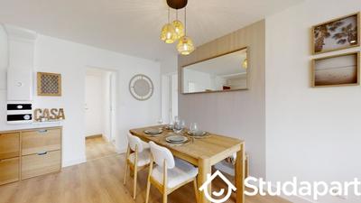 Chambre - 9 m² - 1 pièce