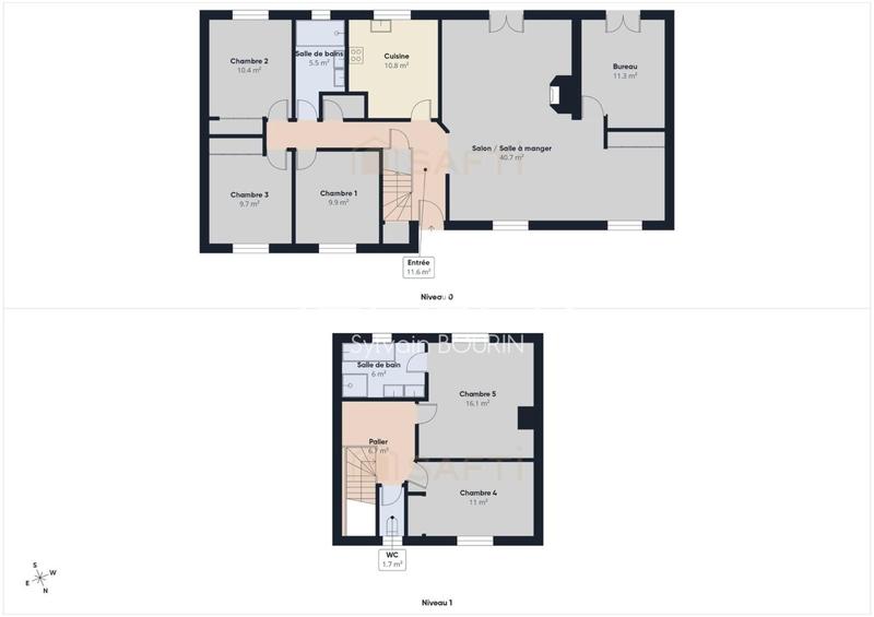 Maison - 169 m² - 7 pièces