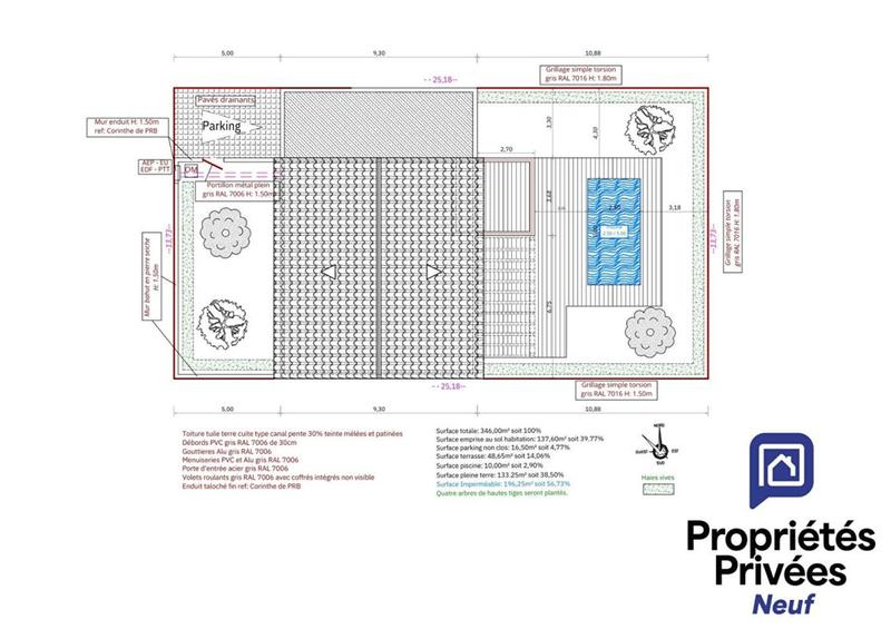 Maison - 128 m² - 4 pièces