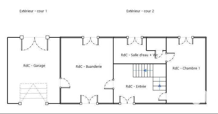 Maison de village - 188 m² - 7 pièces