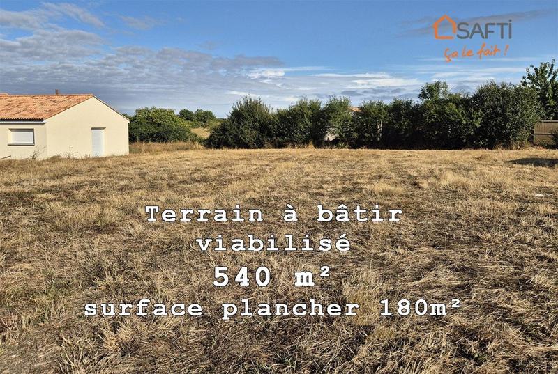 Terrain - 540 m²