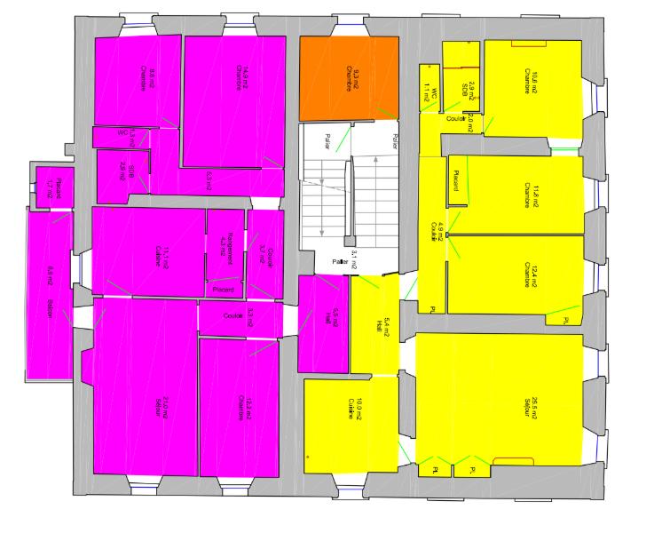 Maison - 850 m² - 40 pièces