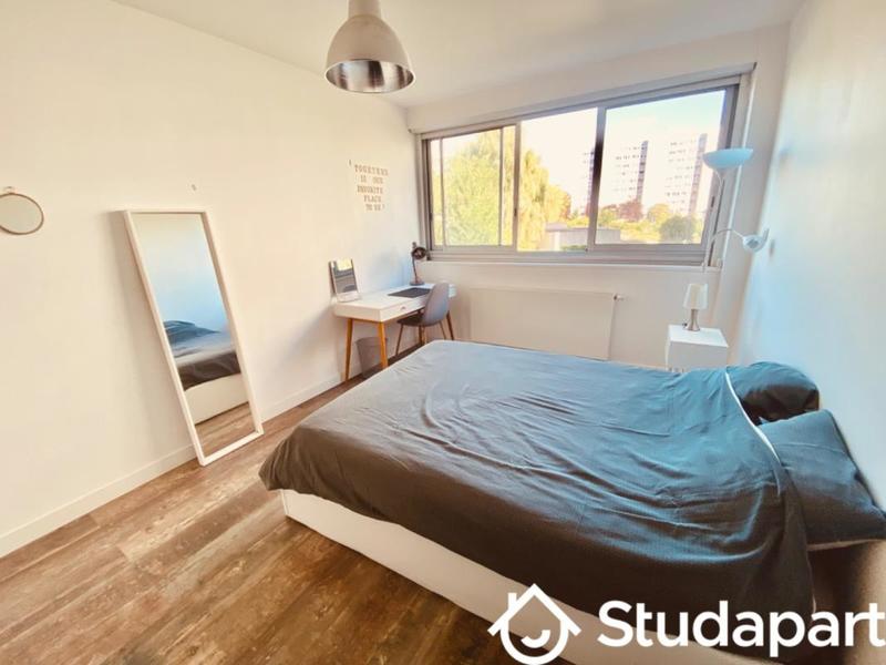 Chambre - 12 m² - 1 pièce