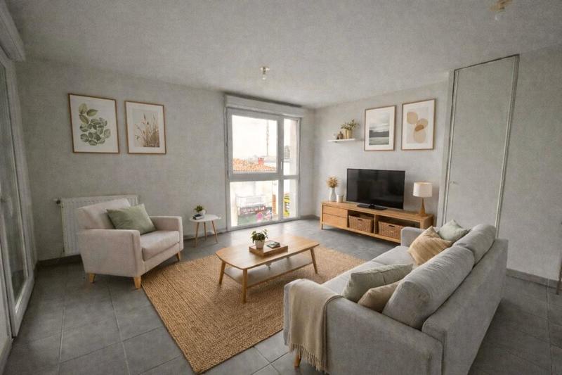 Appartement - 45 m² - 2 pièces