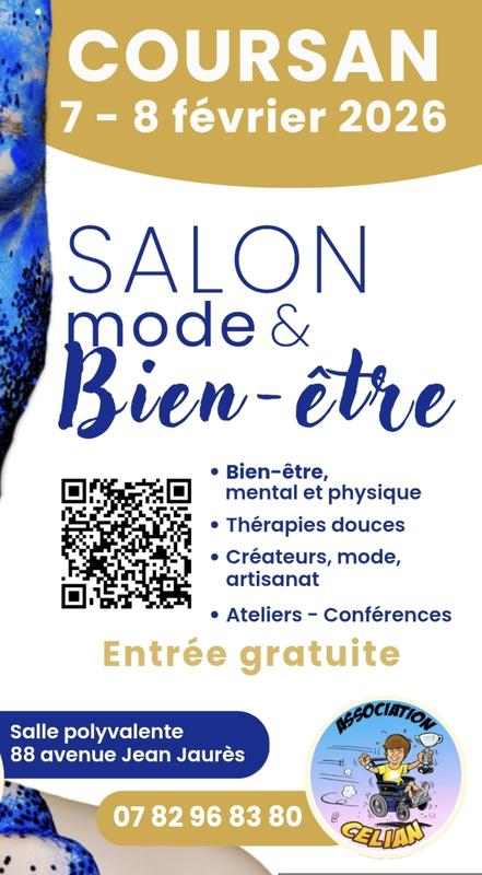 Salon Mode et bien-être 7&amp;8 février - Coursan