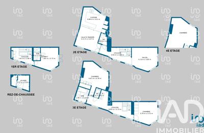 Appartement - 125 m² - 6 pièces
