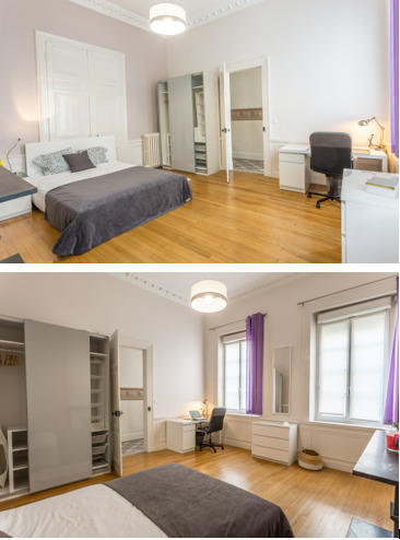 Chambre - 23 m² - 1 pièce