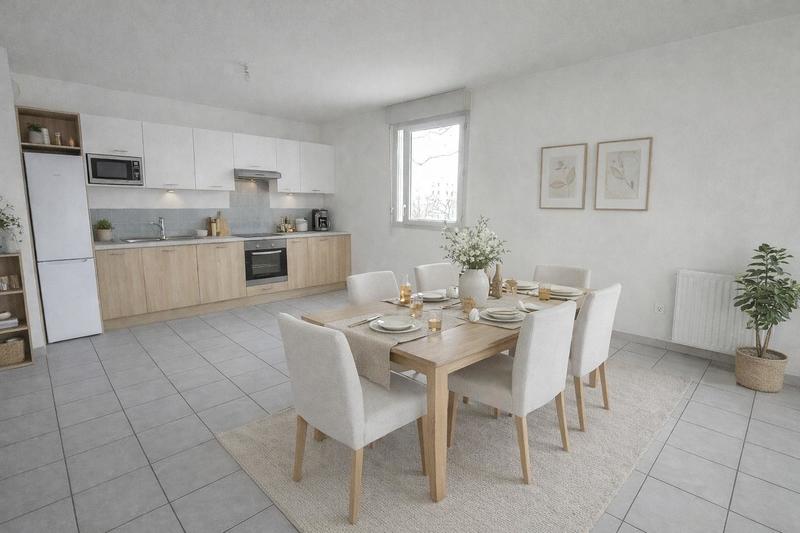 Appartement - 66 m² - 3 pièces