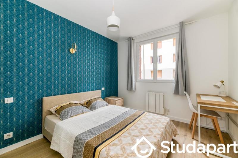 Chambre - 10 m² - 1 pièce