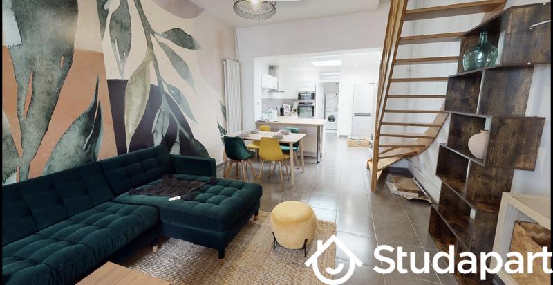 Chambre - 9 m² - 1 pièce