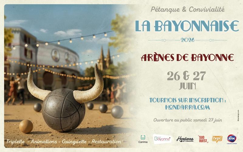 La Bayonnaise : tournoi de pétanque Grand public