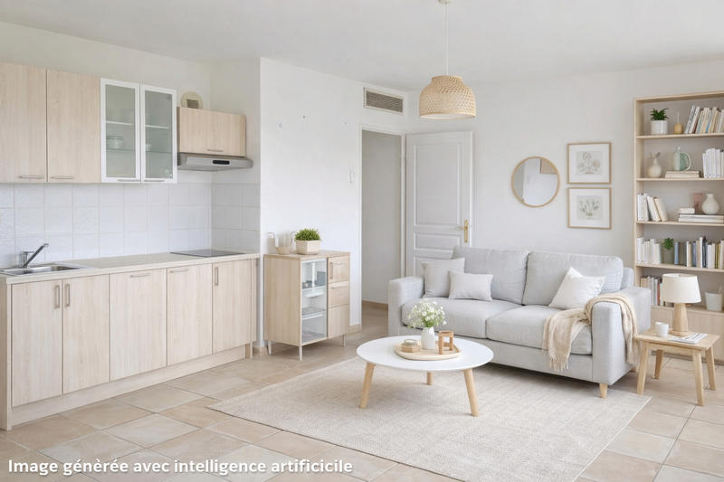 Appartement - 44 m² - 2 pièces