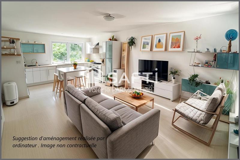 Maison - 80 m² - 4 pièces