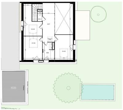 Maison - 130 m² - 5 pièces