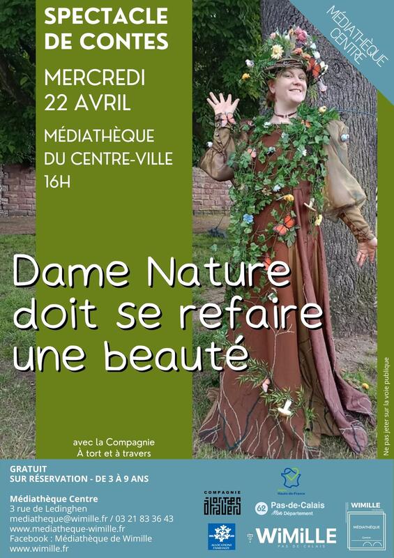 Spectacle de contes: Dame Nature doit se refaire une beauté