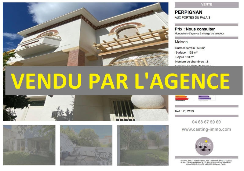 Maison - 152 m² - 5 pièces