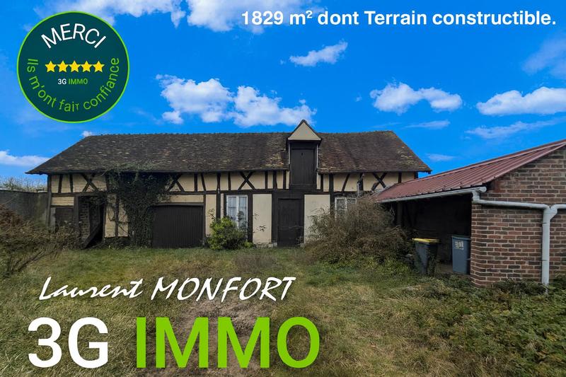 Corps de ferme - 92 m² - 4 pièces