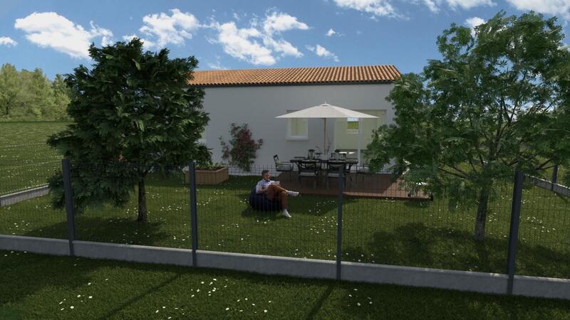 Maison - 60 m² - 3 pièces