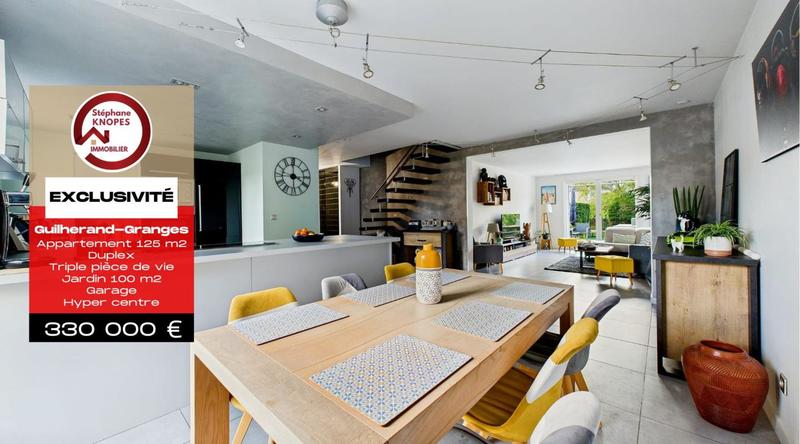 Appartement - 125 m² - 6 pièces