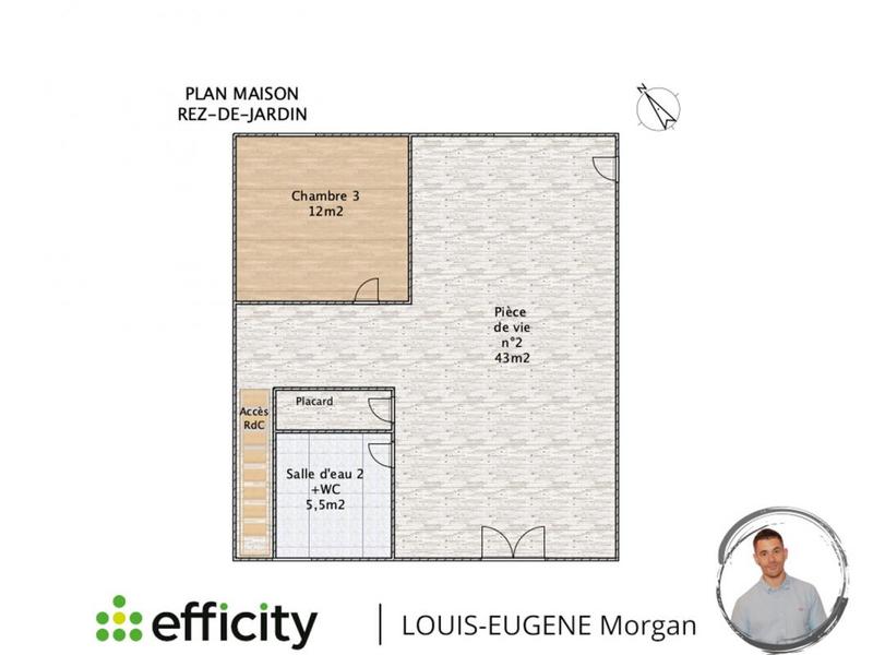 Maison - 132 m² - 6 pièces