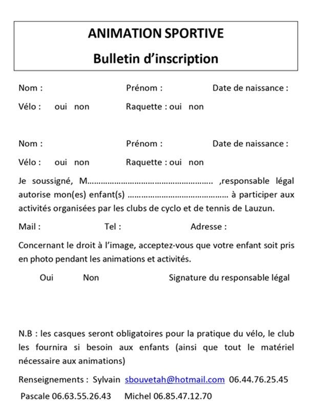 Rencontre sportive et conviviale
