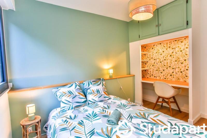 Chambre - 10 m² - 1 pièce