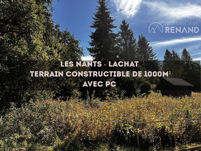 Terrain - 1 000 m²