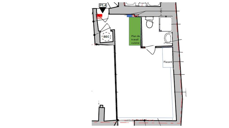 Studio - 20 m² - 1 pièce