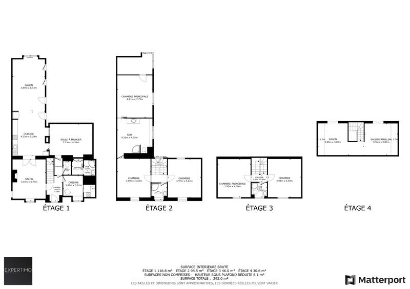 Maison - 289 m² - 8 pièces