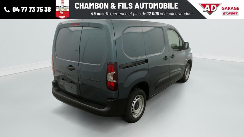 Peugeot Partner Fourgon m 650 Kg Bluehdi 100 s Bvm6