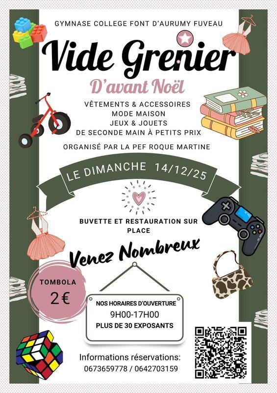 Vide grenier d'avant noël