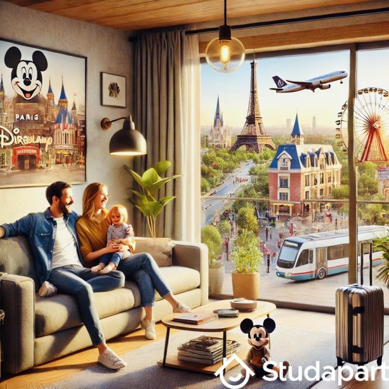 Chambre - 30 m² - 1 pièce