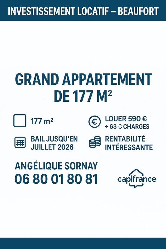 Appartement - 177 m² - 5 pièces
