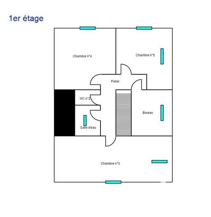 Maison - 152 m² - 7 pièces
