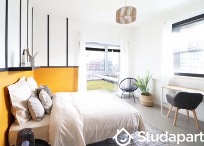 Chambre - 12 m² - 1 pièce