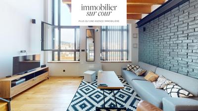 Loft - 58 m² - 3 pièces