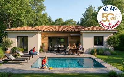 Maison - 95 m² - 5 pièces