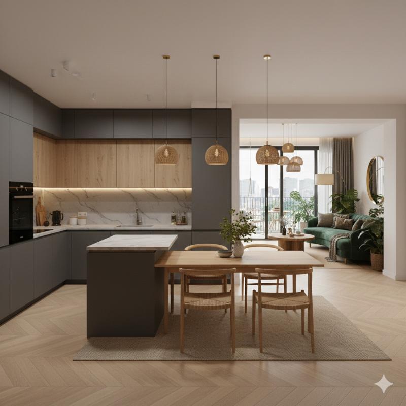 Appartement - 49 m² - 2 pièces