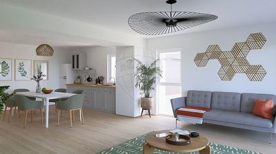 Appartement - 66 m² - 3 pièces