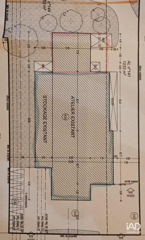Local commercial - 1 095 m²