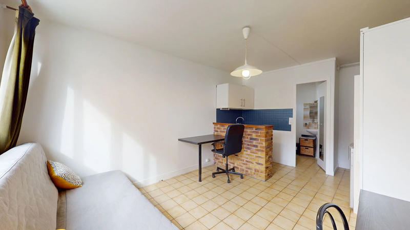 Appartement - 18 m² - 1 pièce