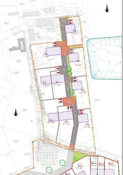 Terrain constructible - 354 m²