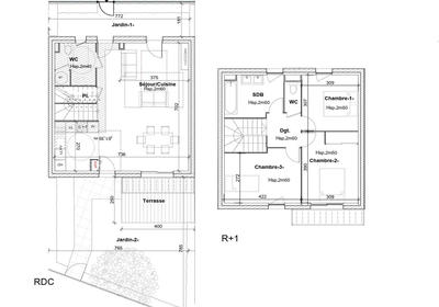 Maison - 94 m² - 4 pièces
