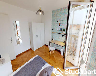 Chambre - 110 m² - 1 pièce