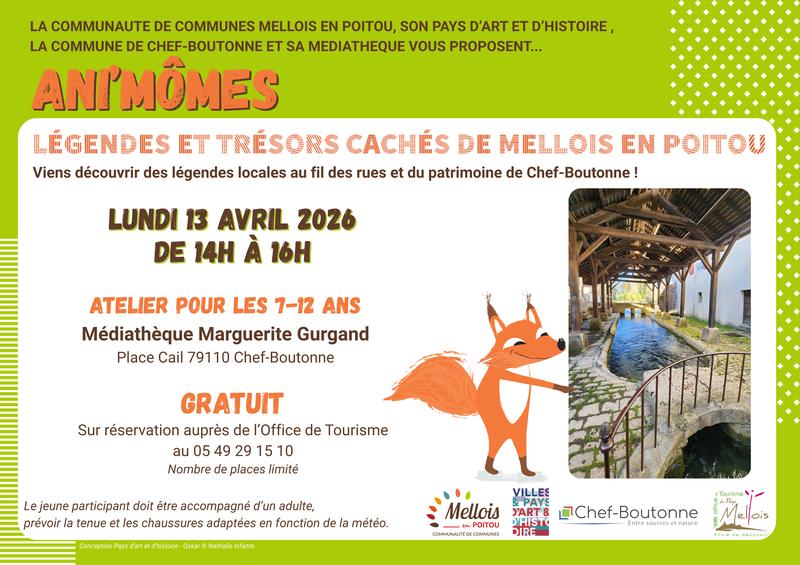 Ani'Mômes - Légendes et trésors cachés