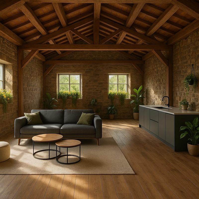 Maison traditionnelle - 220 m² - 2 pièces