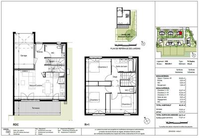 Maison traditionnelle - 86 m² - 4 pièces