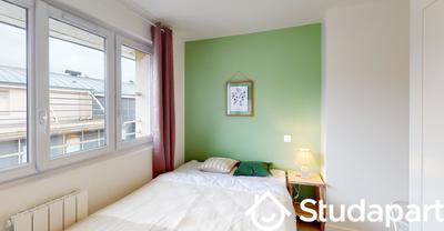 Chambre - 11 m² - 1 pièce