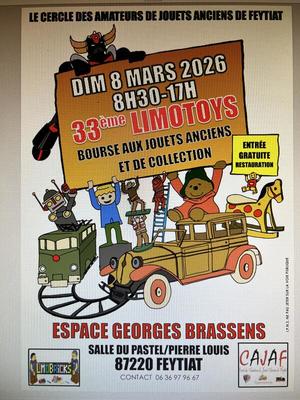 34ème limotoys - bourse aux jouets anciens et de collection